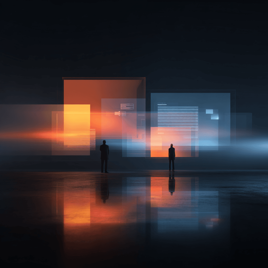Abstract workspace background